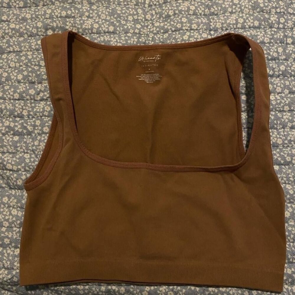 Pacsun Women's Brown Crop-top